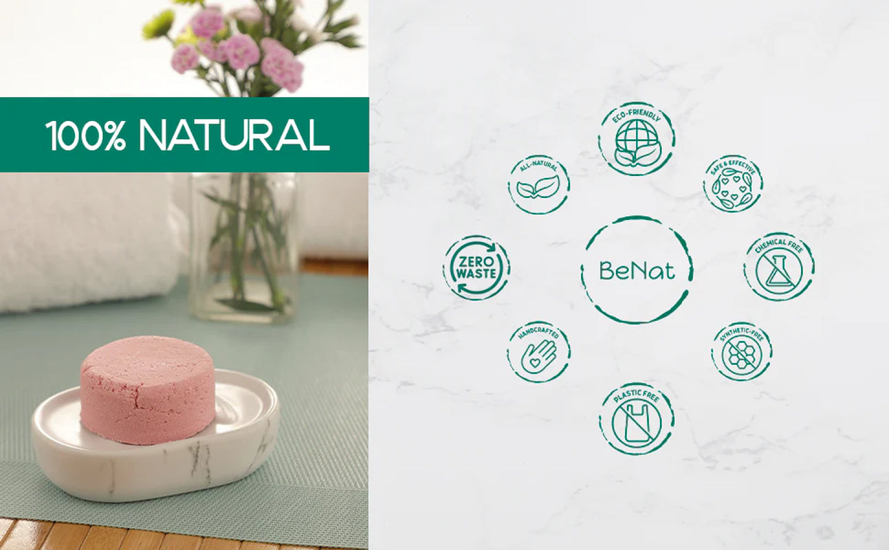 Eco-Friendly All-Natural Shampoo Bar - Plastic-Free